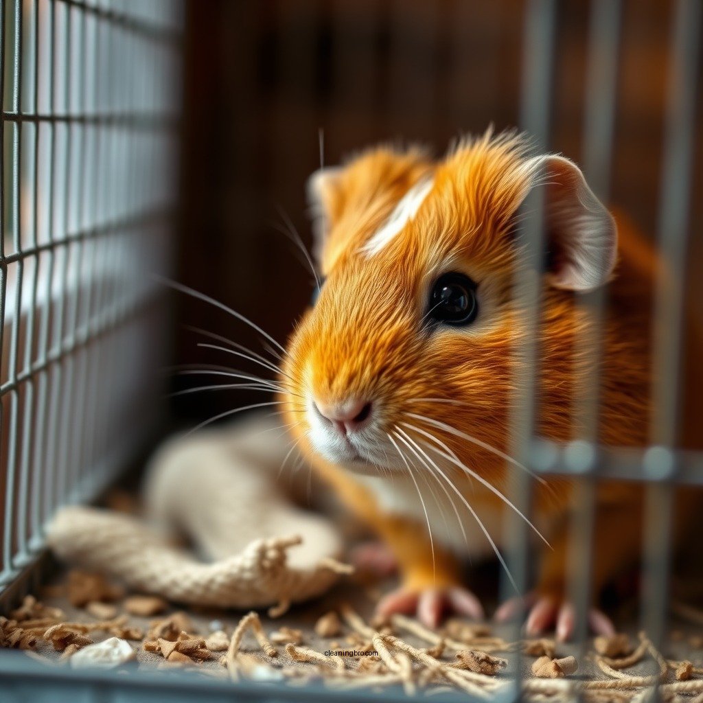Daily Spot Cleaning Tasks - how often do you clean a guinea pig cage