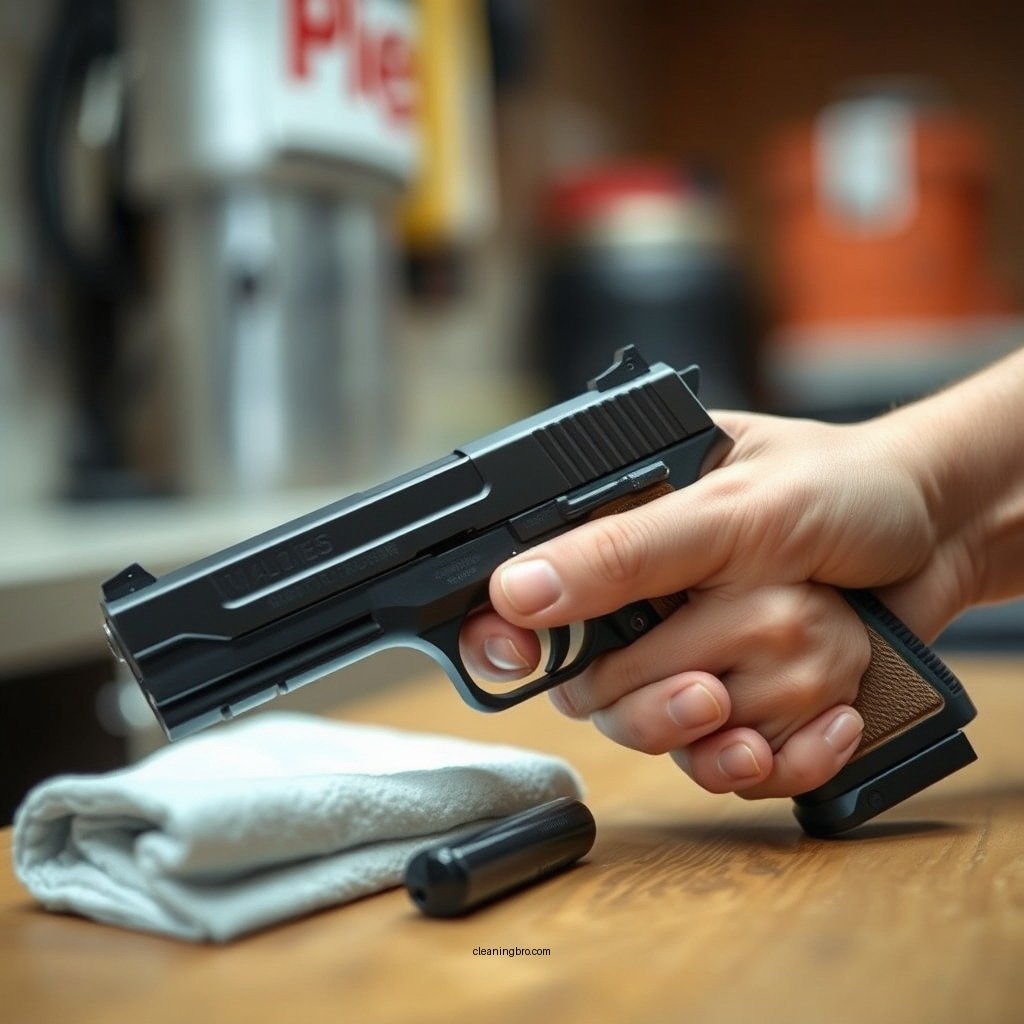 Types of Cleaning - how often should i clean my handgun