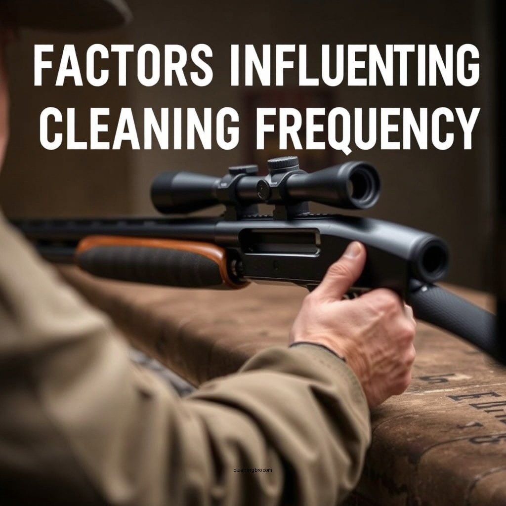 Factors Influencing Cleaning Frequency - how often should you clean a shotgun