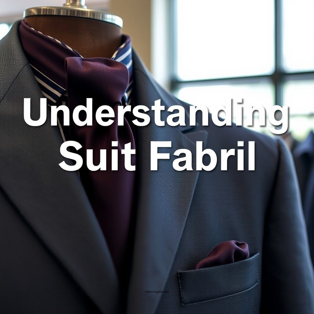 Understanding Suit Fabrics - how often should you dry clean a suit