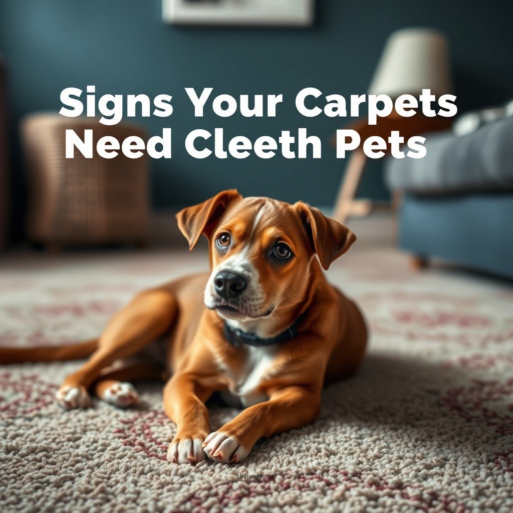 Signs Your Carpets Need Cleaning - how often to clean carpets with pets