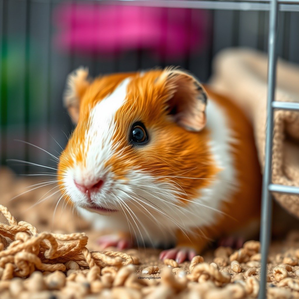 Weekly Deep Cleaning Routine - how often to clean guinea pig cage