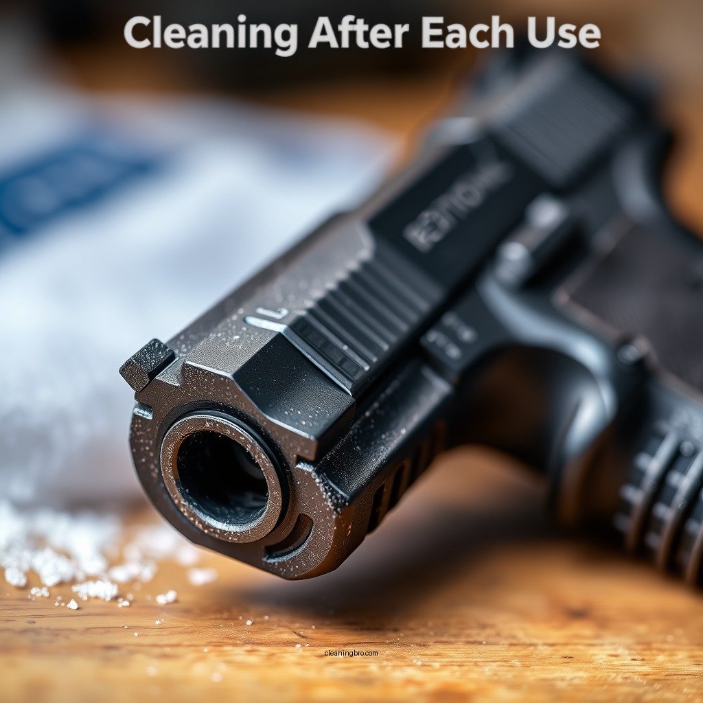 Cleaning After Each Use - how often to clean guns