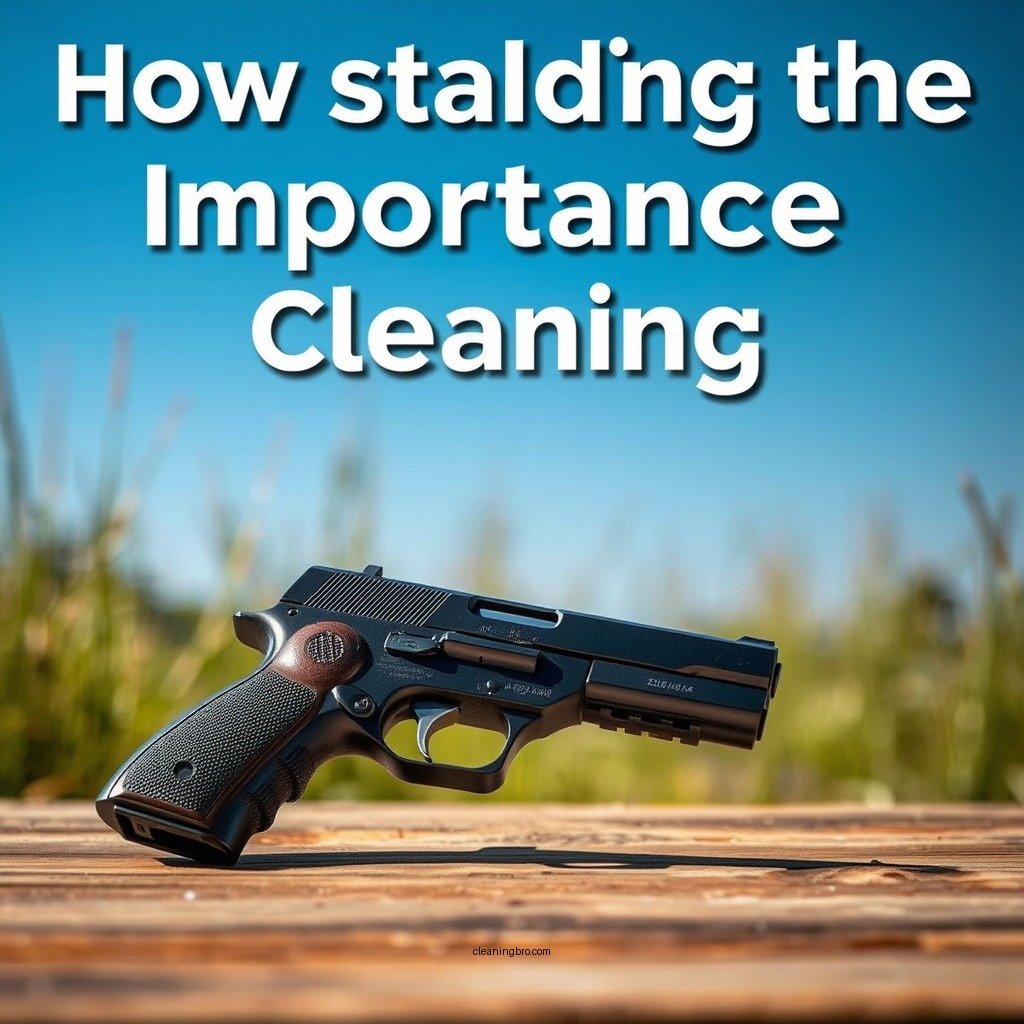 Understanding the Importance of Cleaning - how often to clean handgun