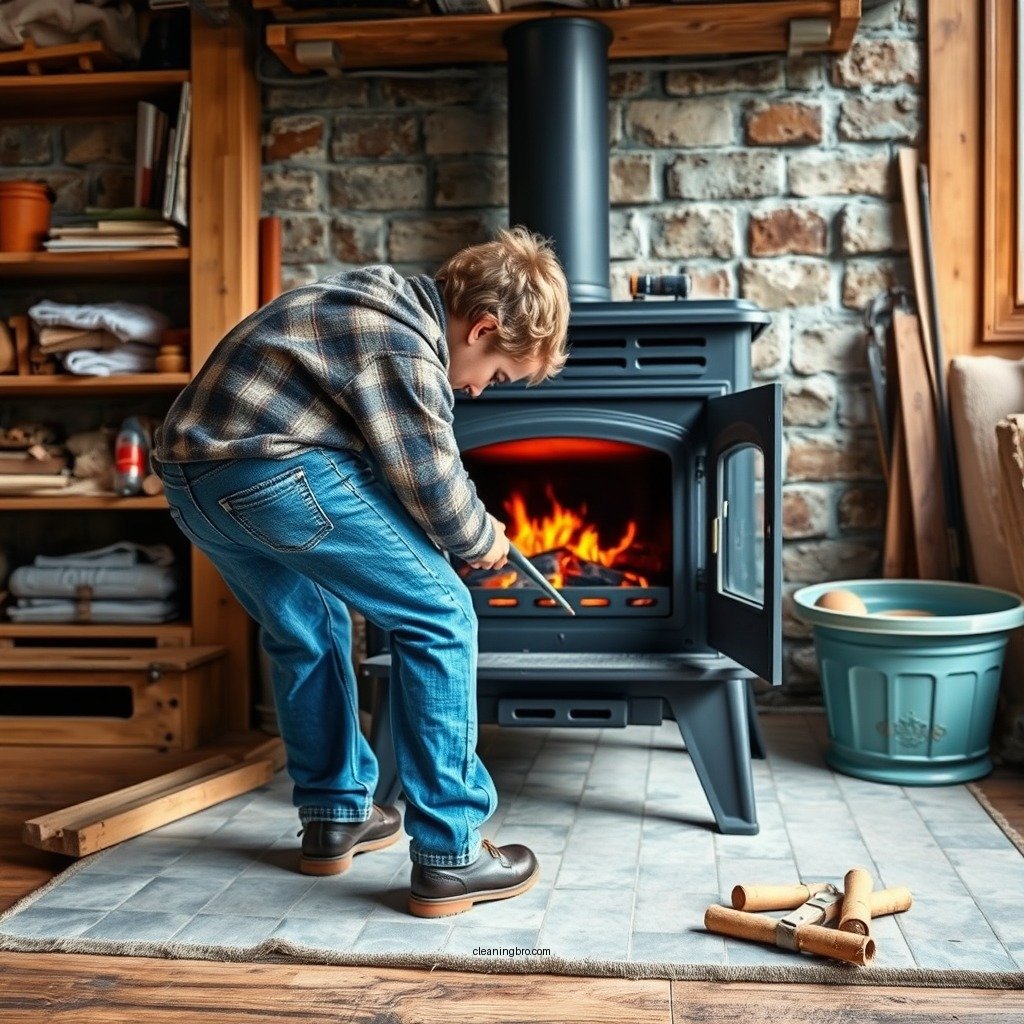 Weekly Maintenance Tasks - how often to clean pellet stove