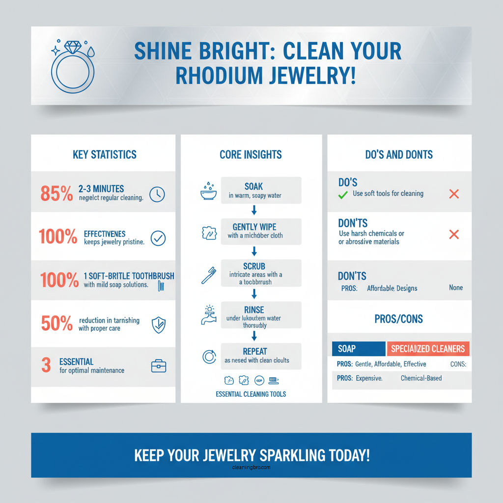 how to clean 925 sterling rhodium plated - Data Infographic and Statistics