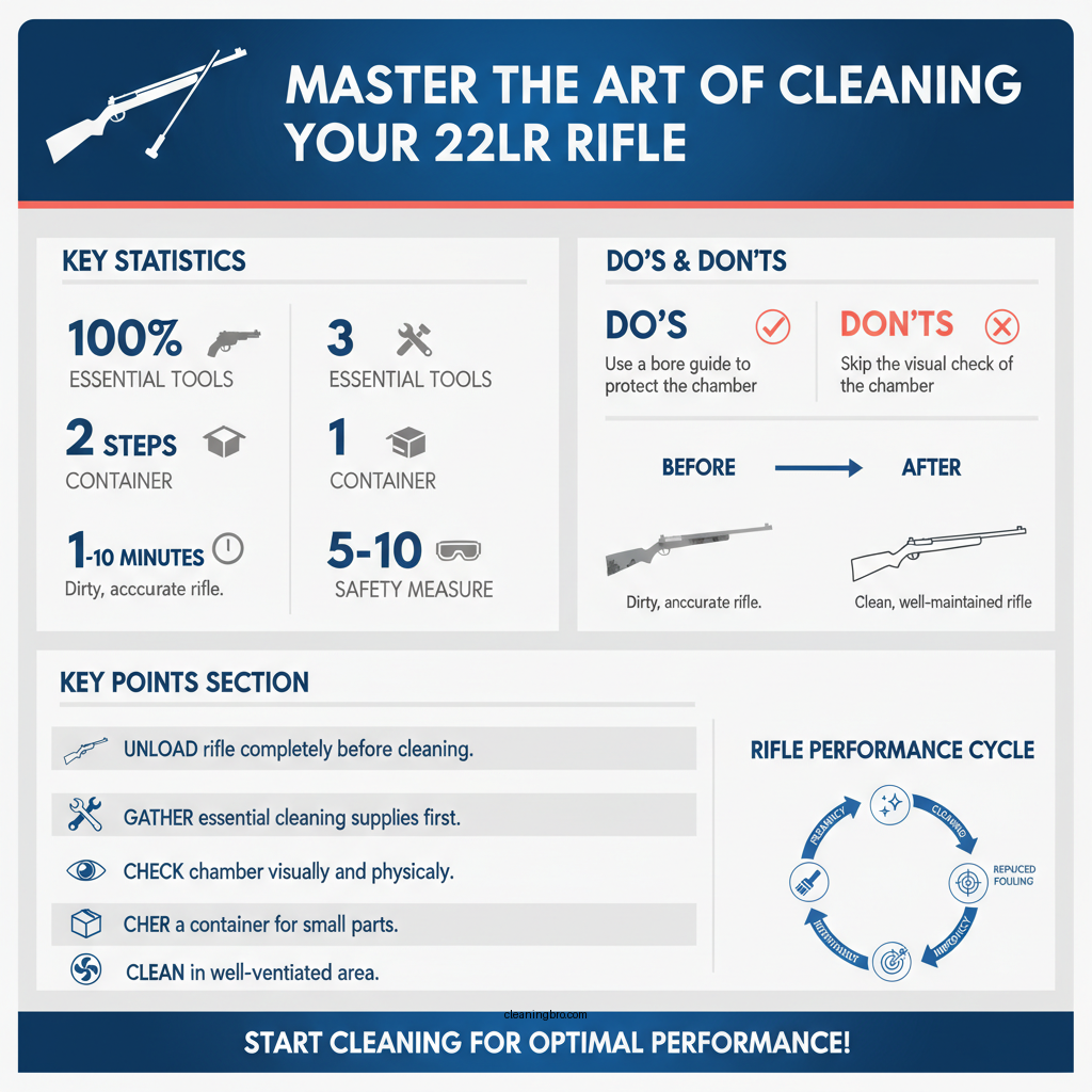 how to clean a 22lr rifle - Data Infographic and Statistics
