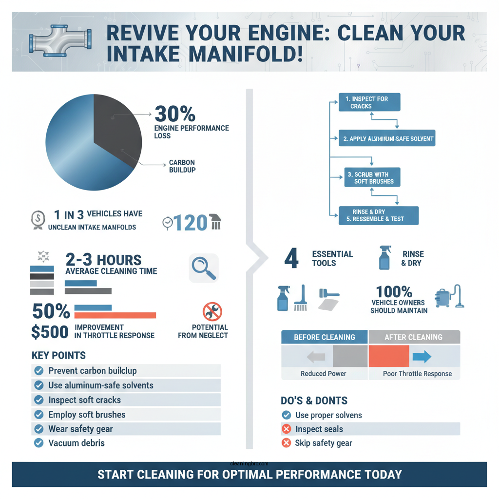 how to clean a aluminum intake manifold - Data Infographic and Statistics