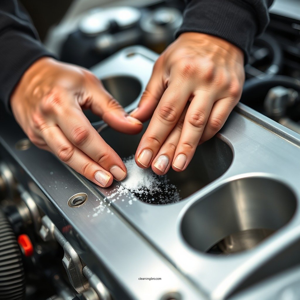 Step-by-Step Cleaning Process - how to clean a aluminum intake manifold