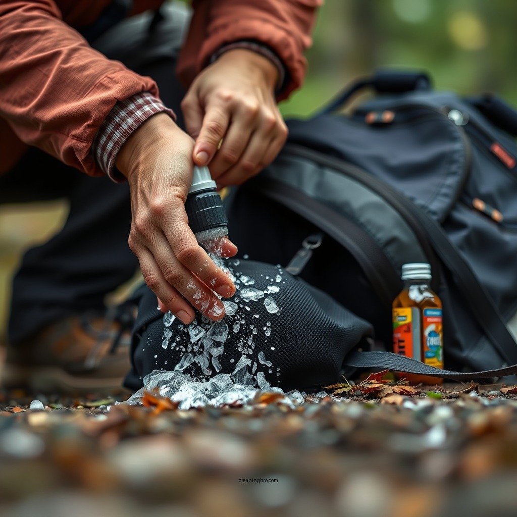 Choose the Right Cleaning Method - how to clean a backpacking pack
