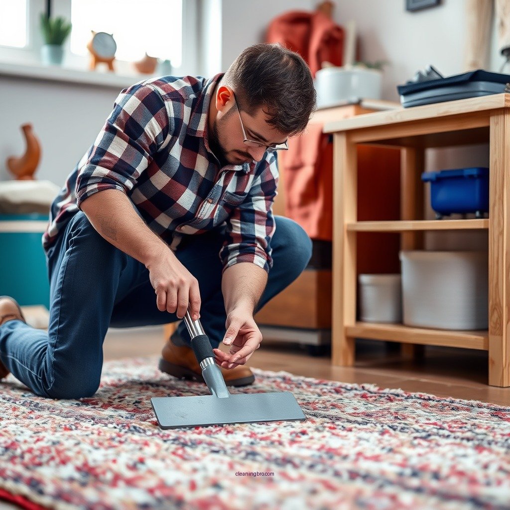 Regular Maintenance - how to clean a berber rug