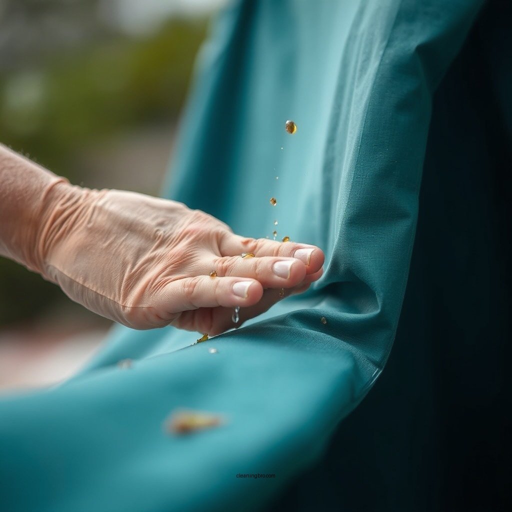 Remove Loose Debris - how to clean a boat cover