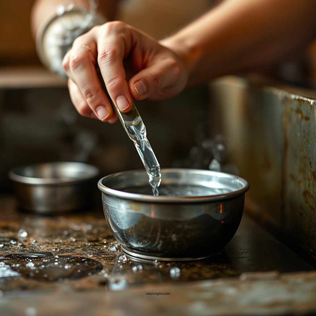 Boiling Water Cleaning Process - how to clean a bowl pipe boiling water