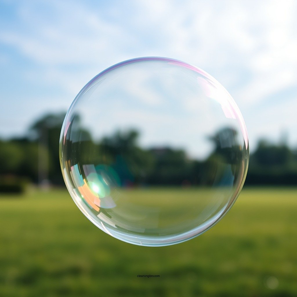 Understanding Bubble Composition - how to clean a bubble