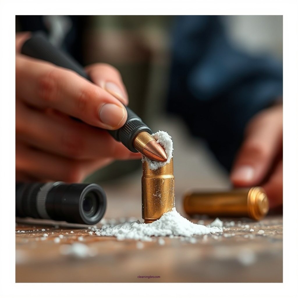 Step-by-Step Cleaning Process - how to clean a bullet