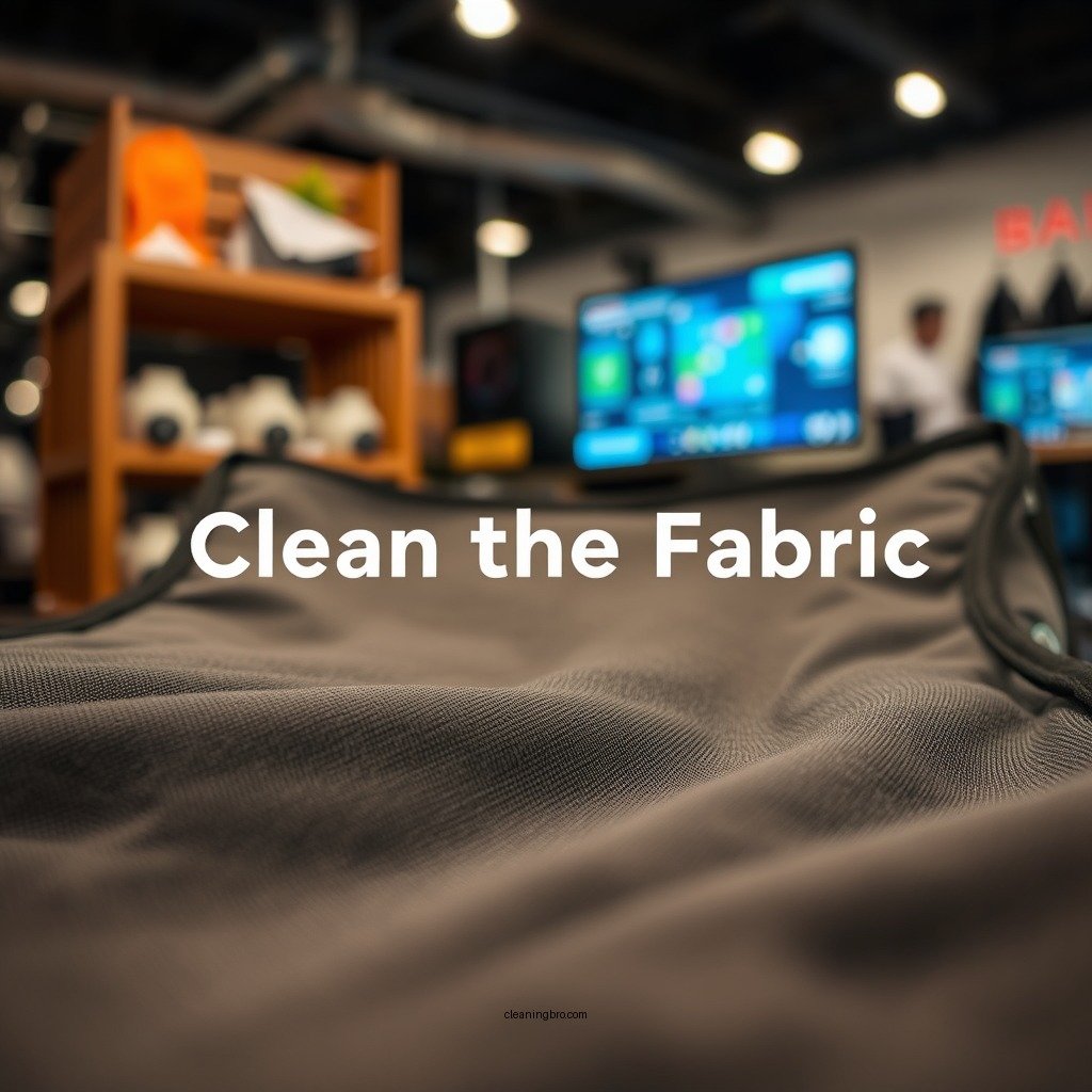 Clean the Fabric - how to clean a camp chair