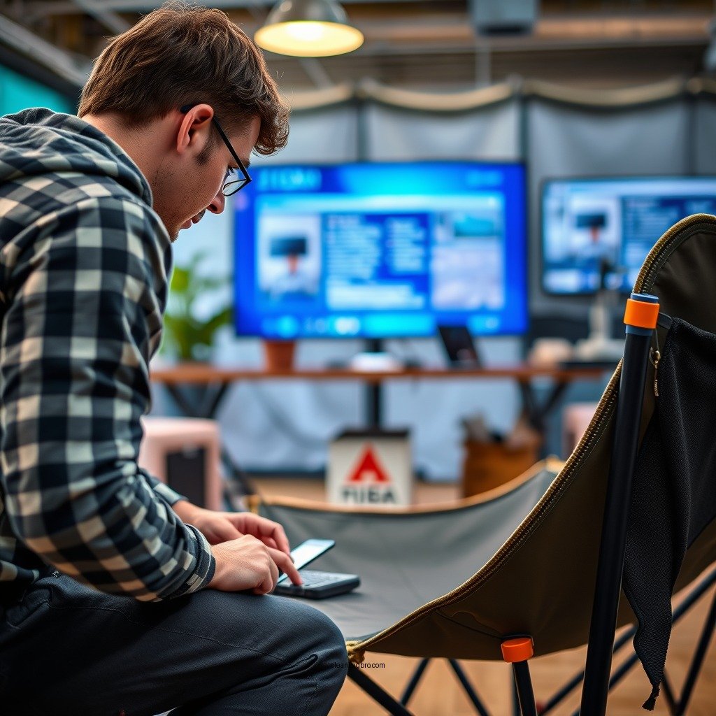 Prepare the Camp Chair - how to clean a camp chair