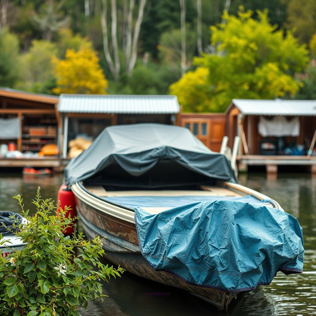 Gather Your Supplies - how to clean a canvas boat cover