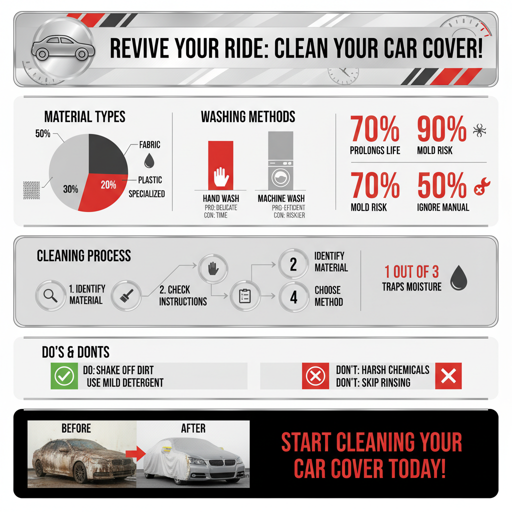 how to clean a car cover - Data Infographic and Statistics