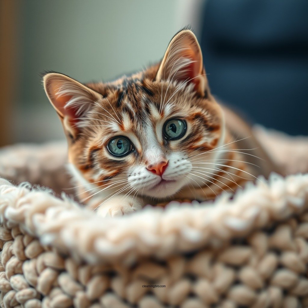 Washing the Cat Bed - how to clean a cat bed