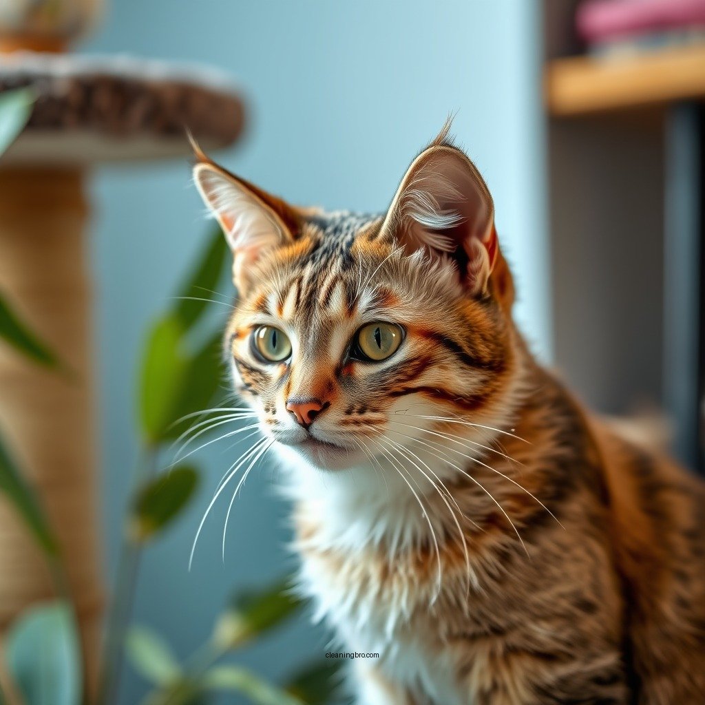 Remove Cat Hair and Debris - how to clean a cat tree