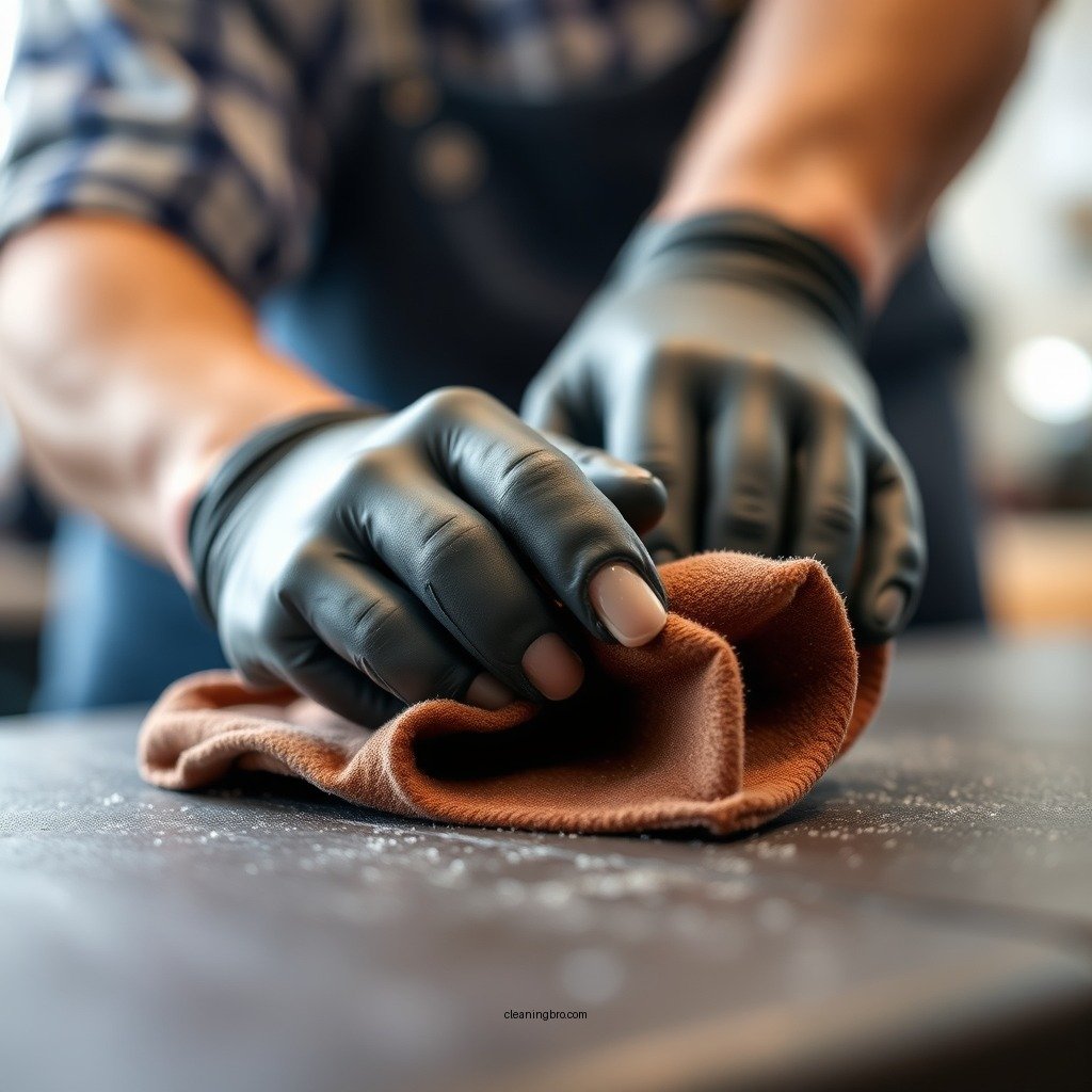 Step-by-Step Cleaning Process - how to clean a chamois leather cloth