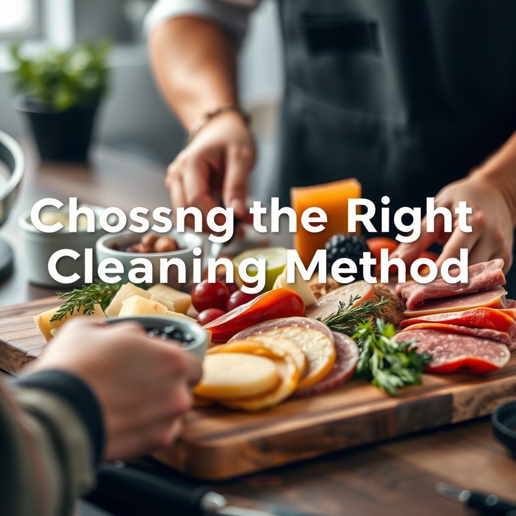 Choosing the Right Cleaning Method - how to clean a charcuterie board