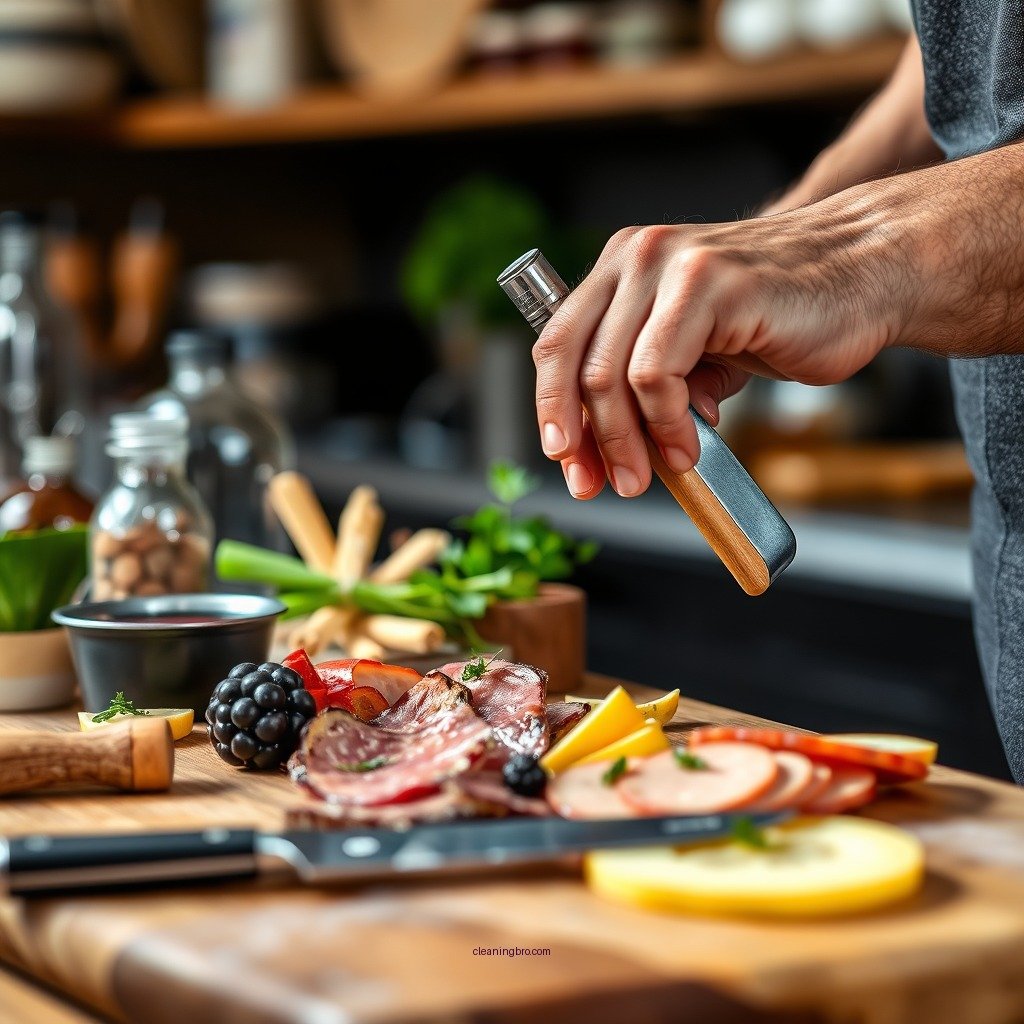 Essential Tools for Cleaning - how to clean a charcuterie board