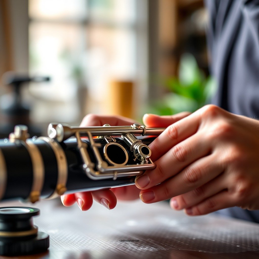 Step-by-Step Cleaning Process - how to clean a clarinet mouthpiece