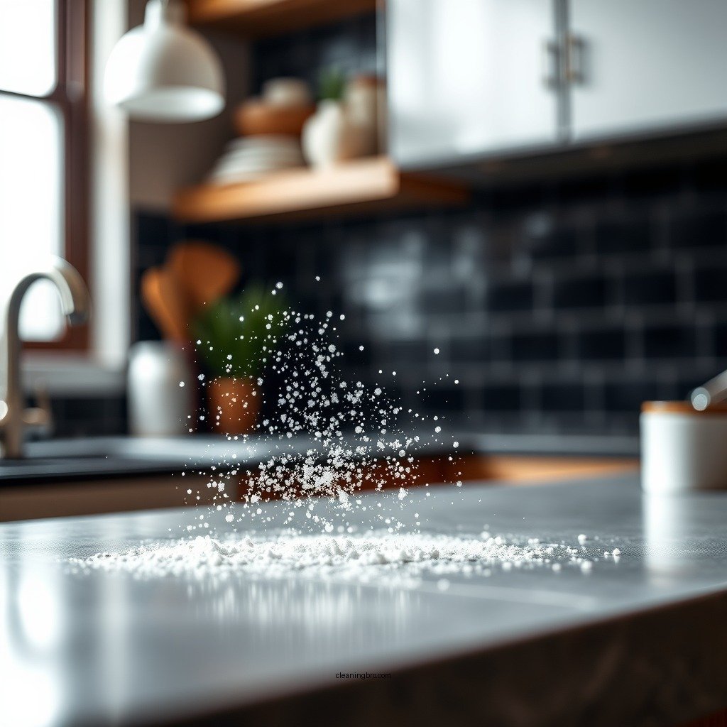 Clean with the Right Technique - how to clean a concrete countertop
