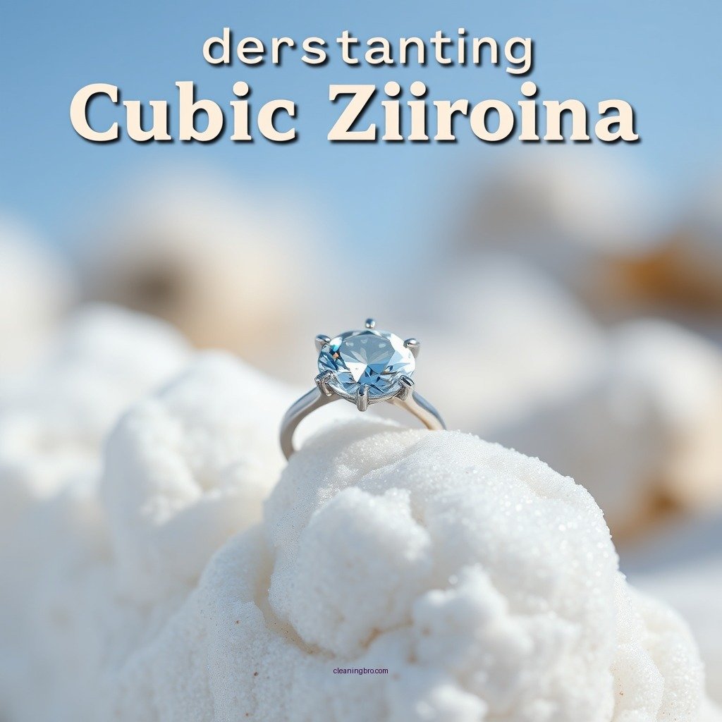 Understanding Cubic Zirconia - how to clean a cubic zirconia ring