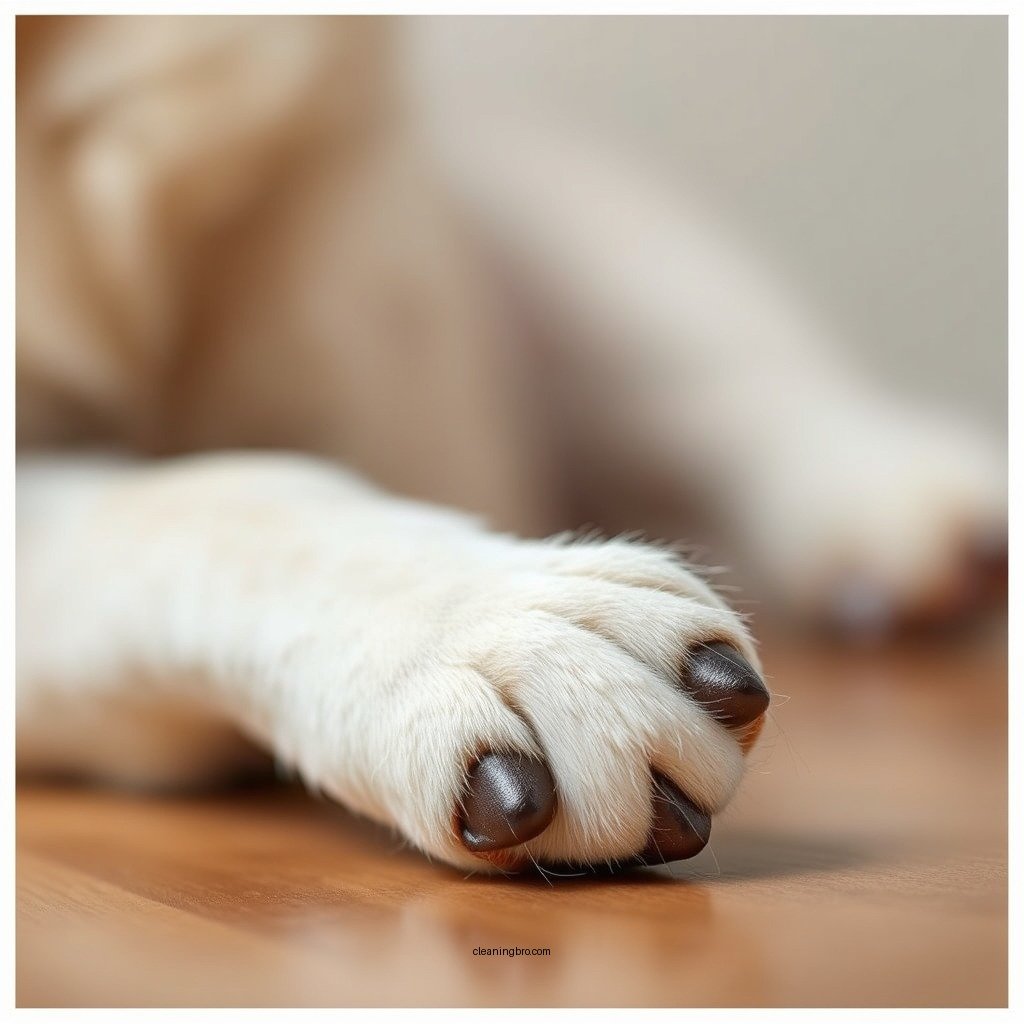 Assess the Injury - how to clean a cut on a dogs paw