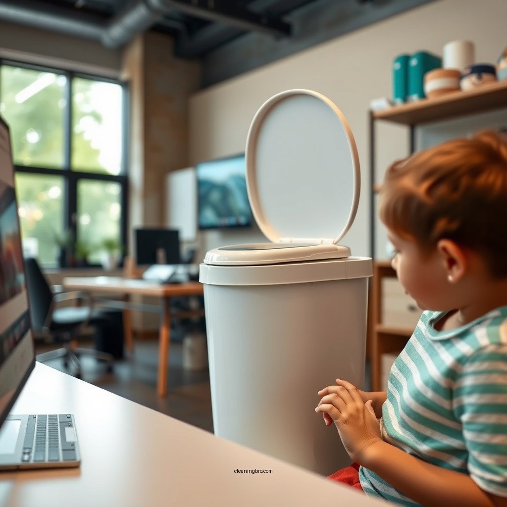 Clean the Interior - how to clean a diaper pail