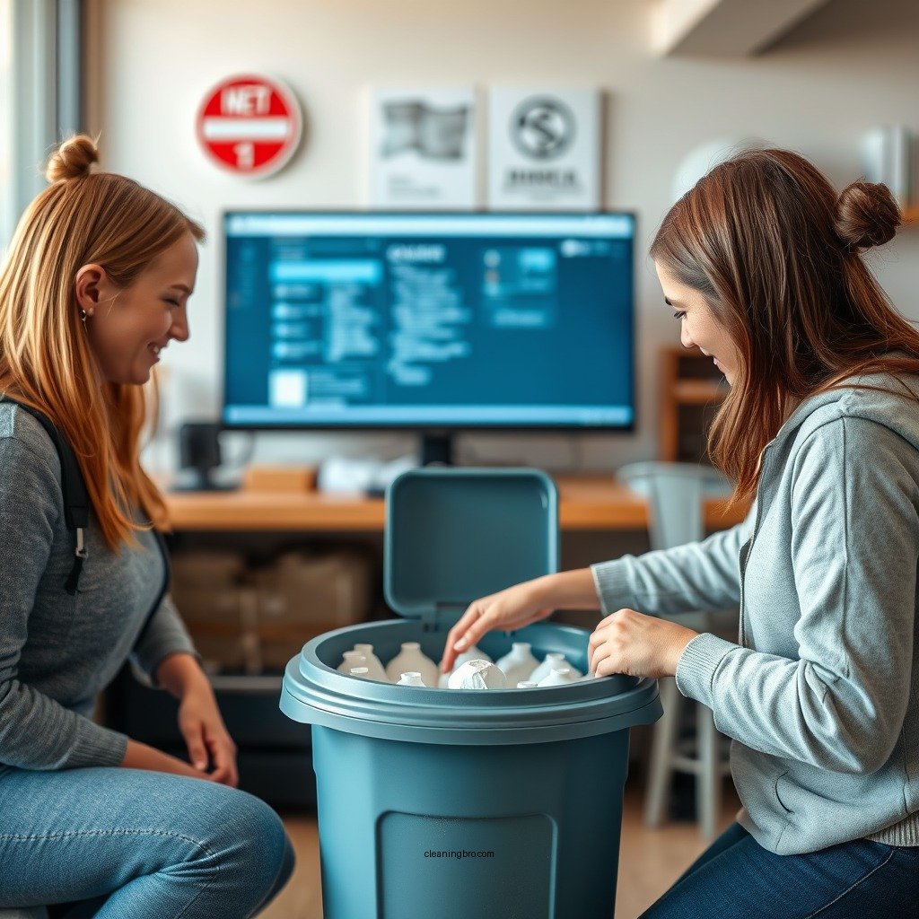 Gather Your Supplies - how to clean a diaper pail