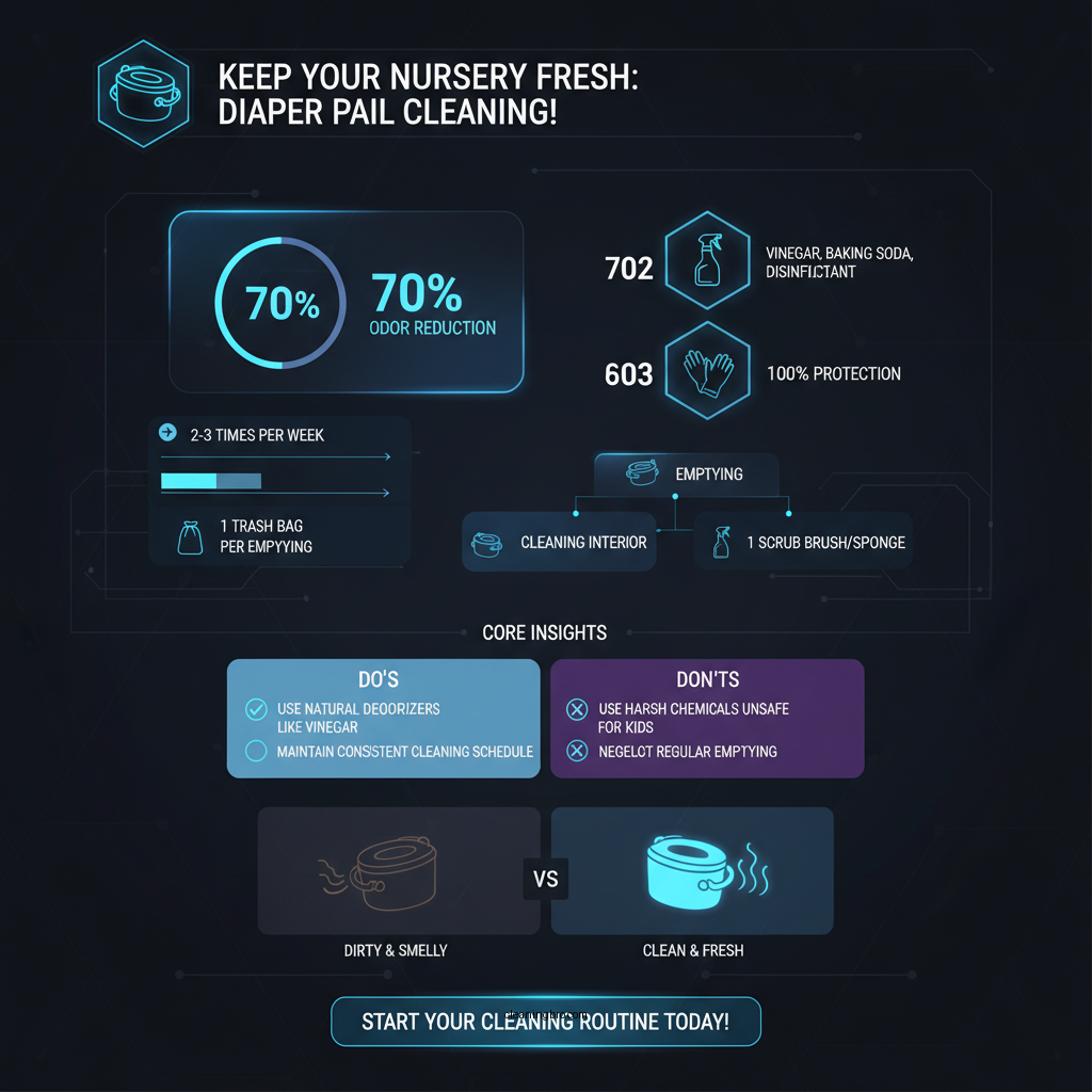 how to clean a diaper pail - Data Infographic and Statistics