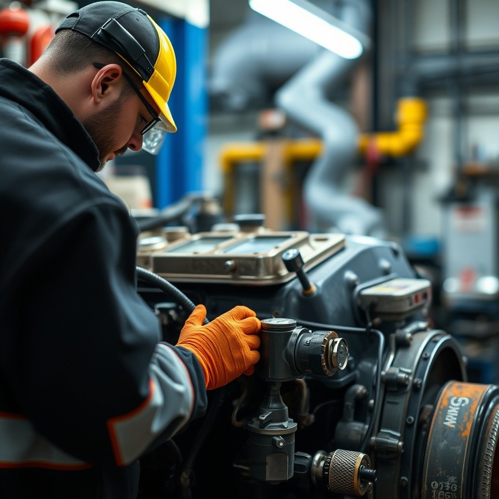 Safety Precautions - how to clean a diesel engine