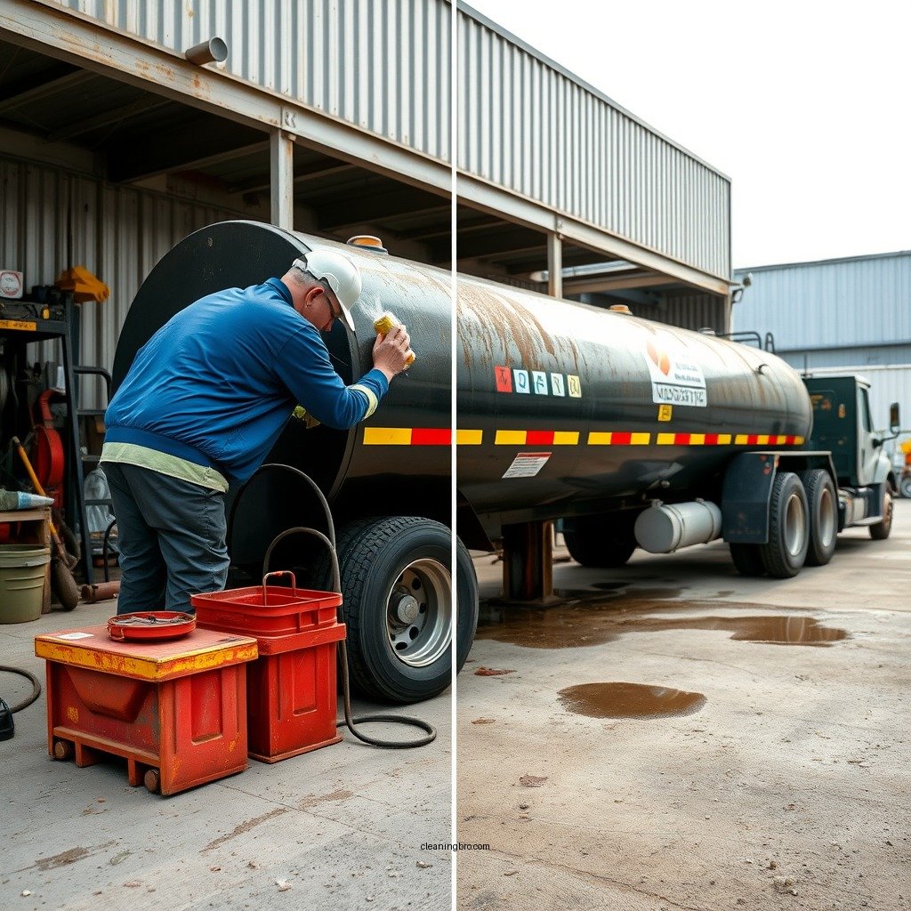 Safety Precautions Before Cleaning - how to clean a diesel fuel tank