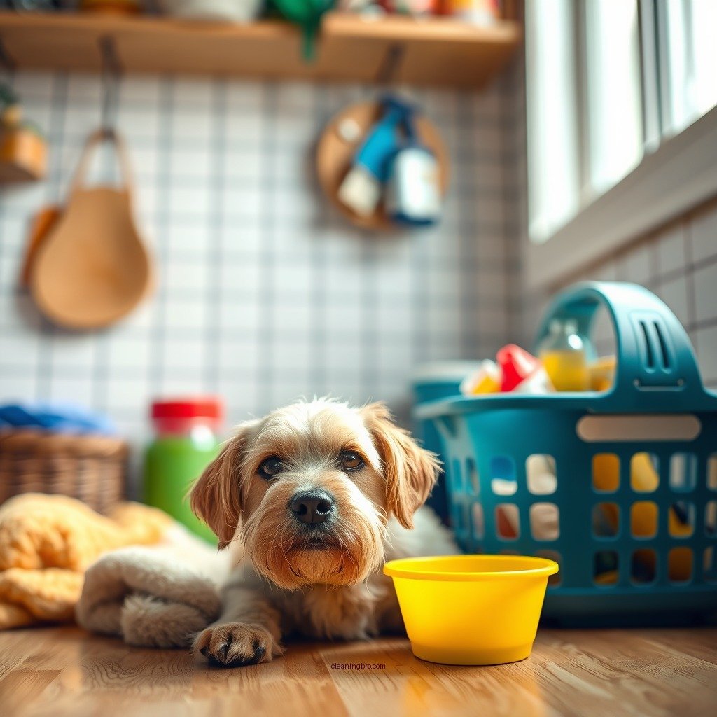 Gather Your Cleaning Supplies - how to clean a dog cage