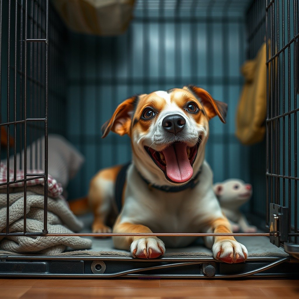 Remove Your Dog and Their Belongings - how to clean a dog cage