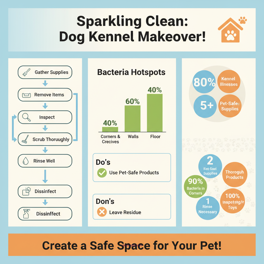how to clean a dog kennel - Data Infographic and Statistics