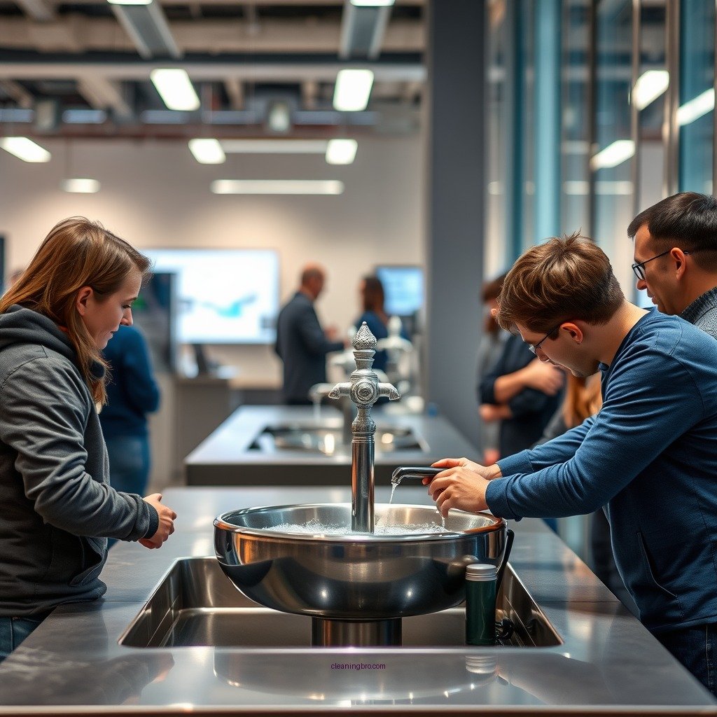 Prepare the Fountain for Cleaning - how to clean a drinking fountain