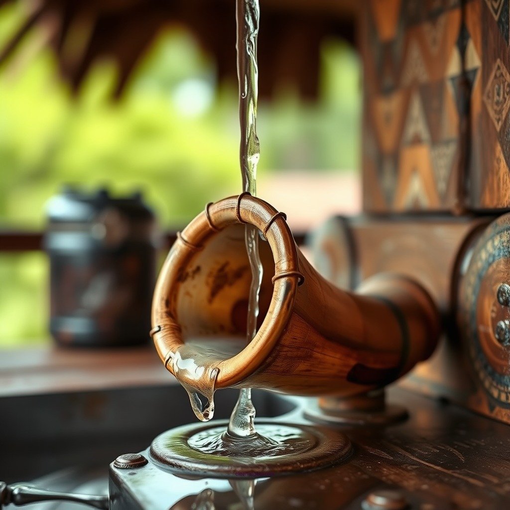 Rinse the Drinking Horn - how to clean a drinking horn