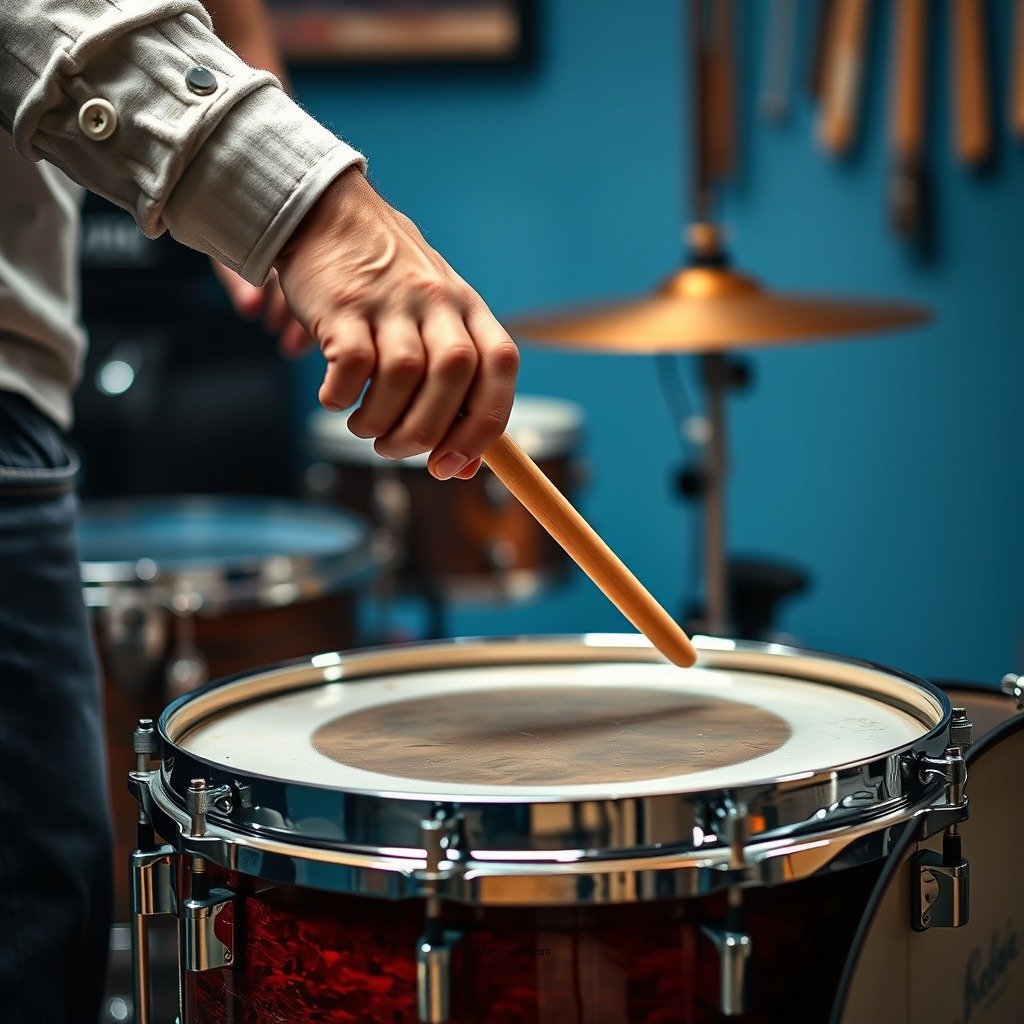 Remove Drumheads and Hardware - how to clean a drum kit