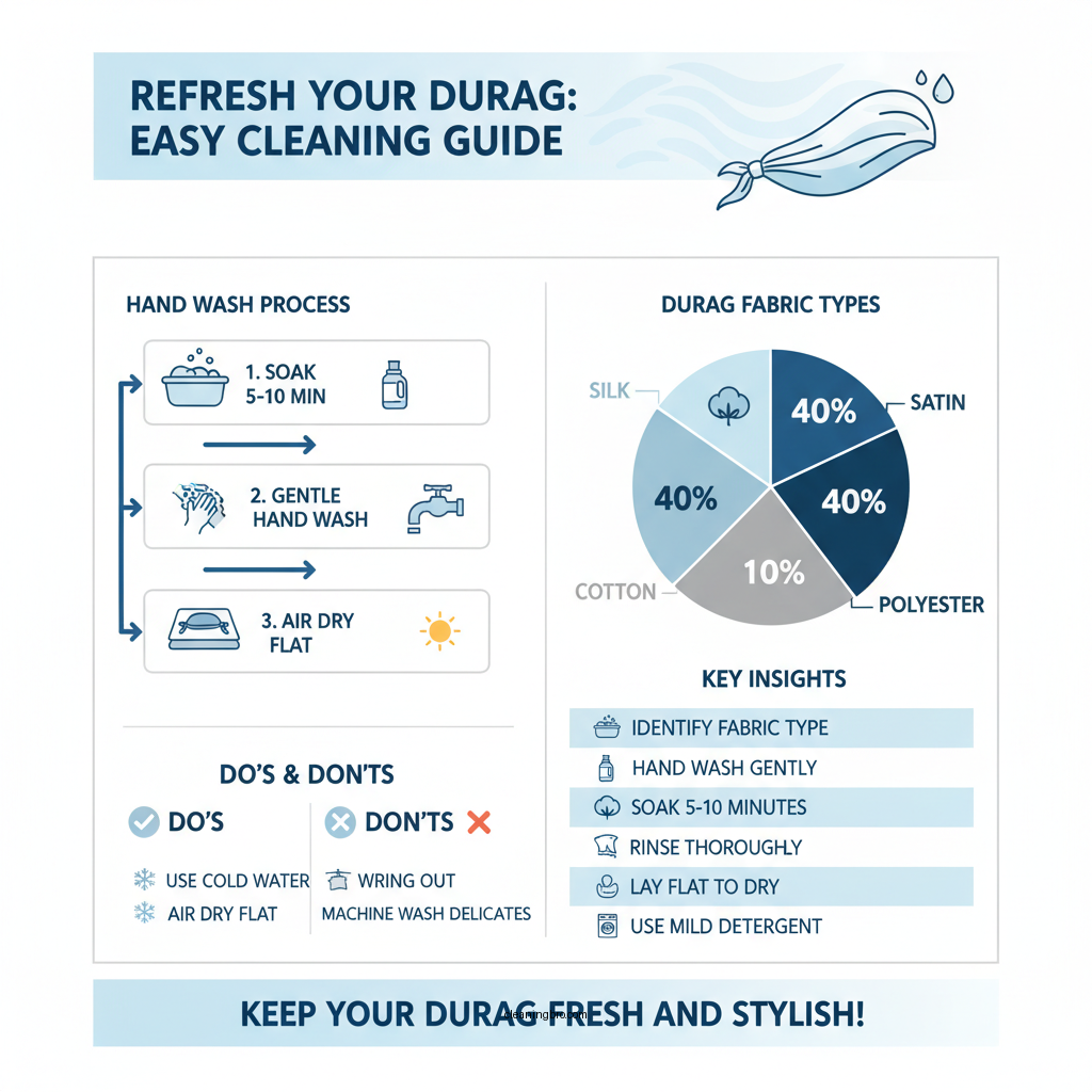 how to clean a durag - Data Infographic and Statistics