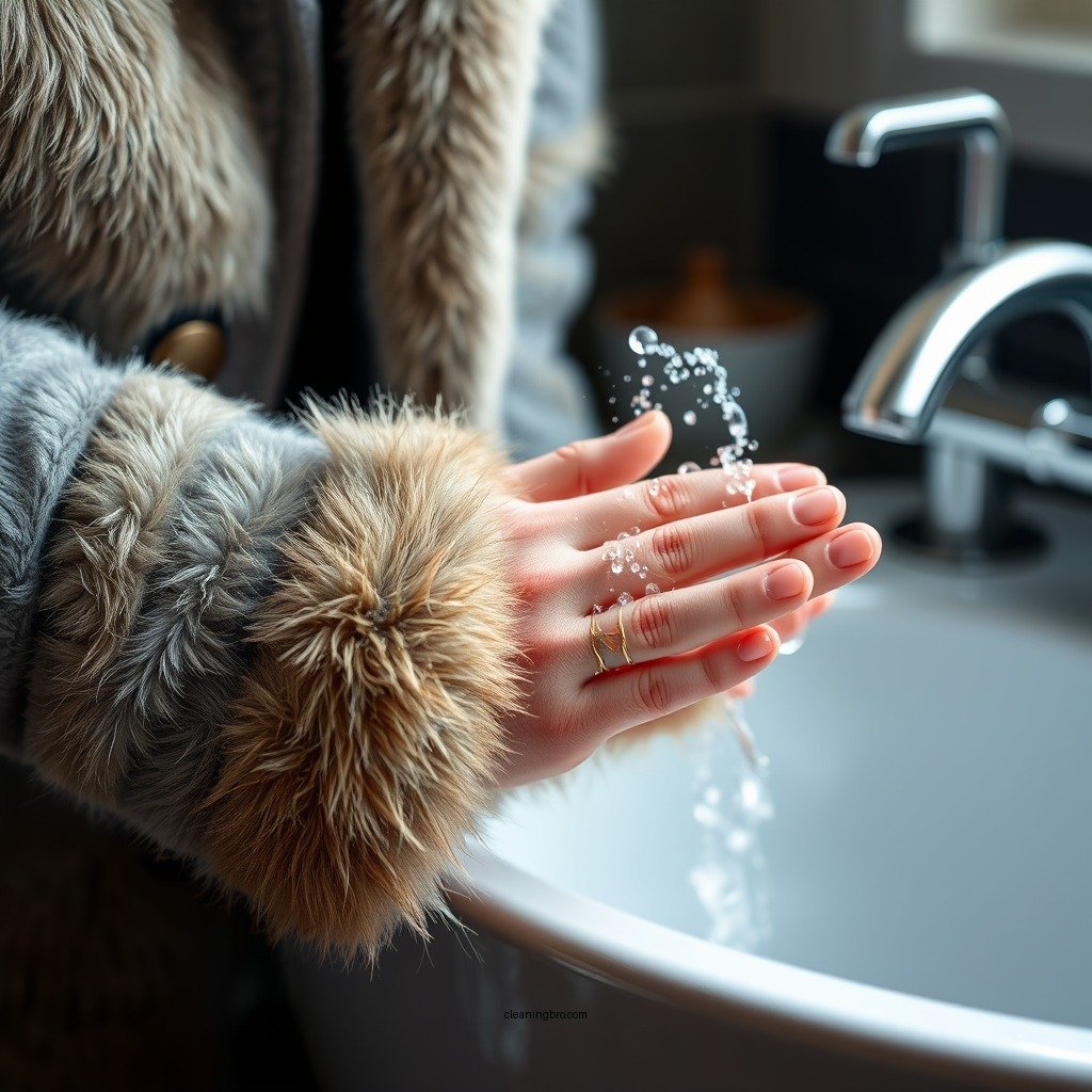 Hand Washing Your Faux Fur Coat - how to clean a fake fur coat