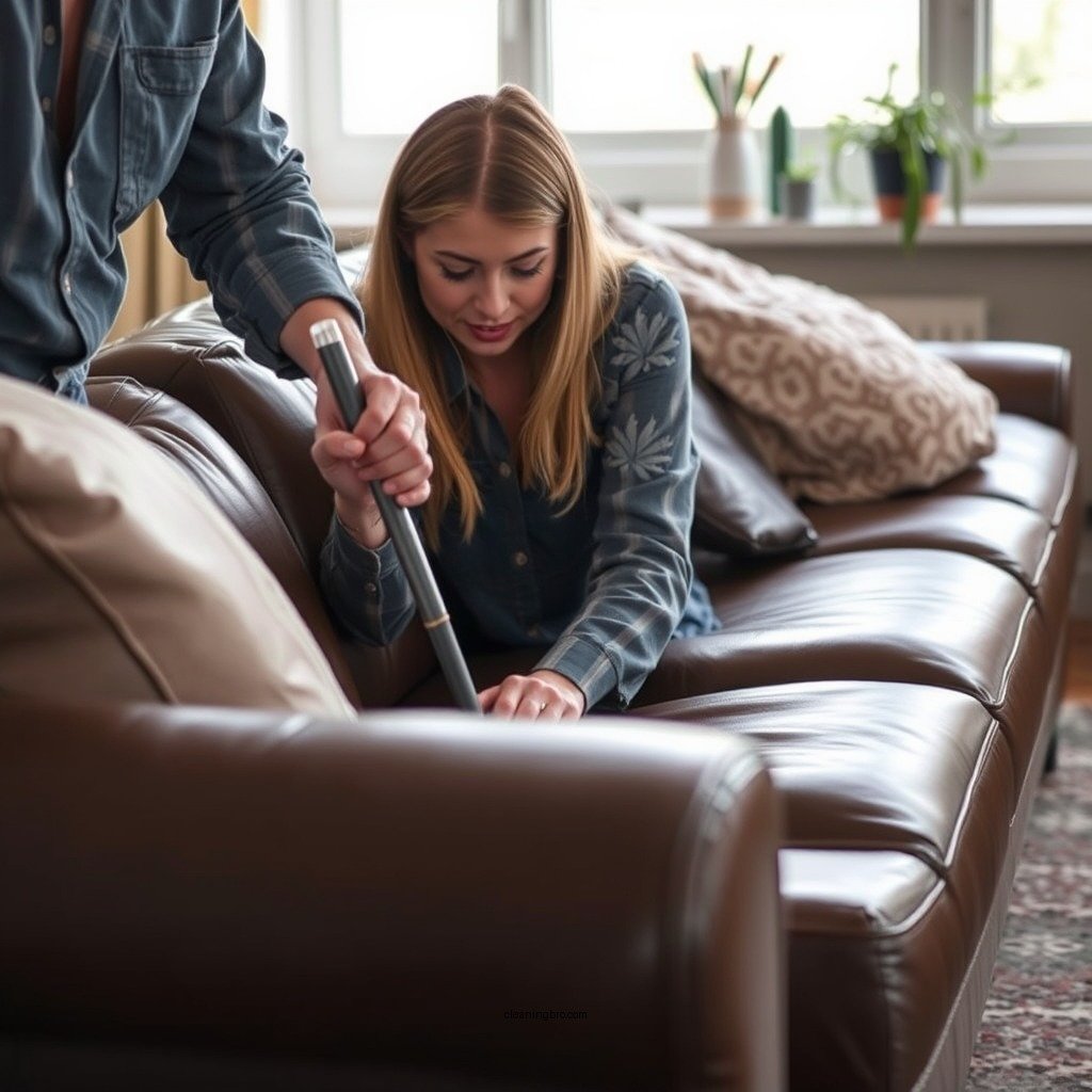 Gather Your Cleaning Supplies - how to clean a faux leather couch