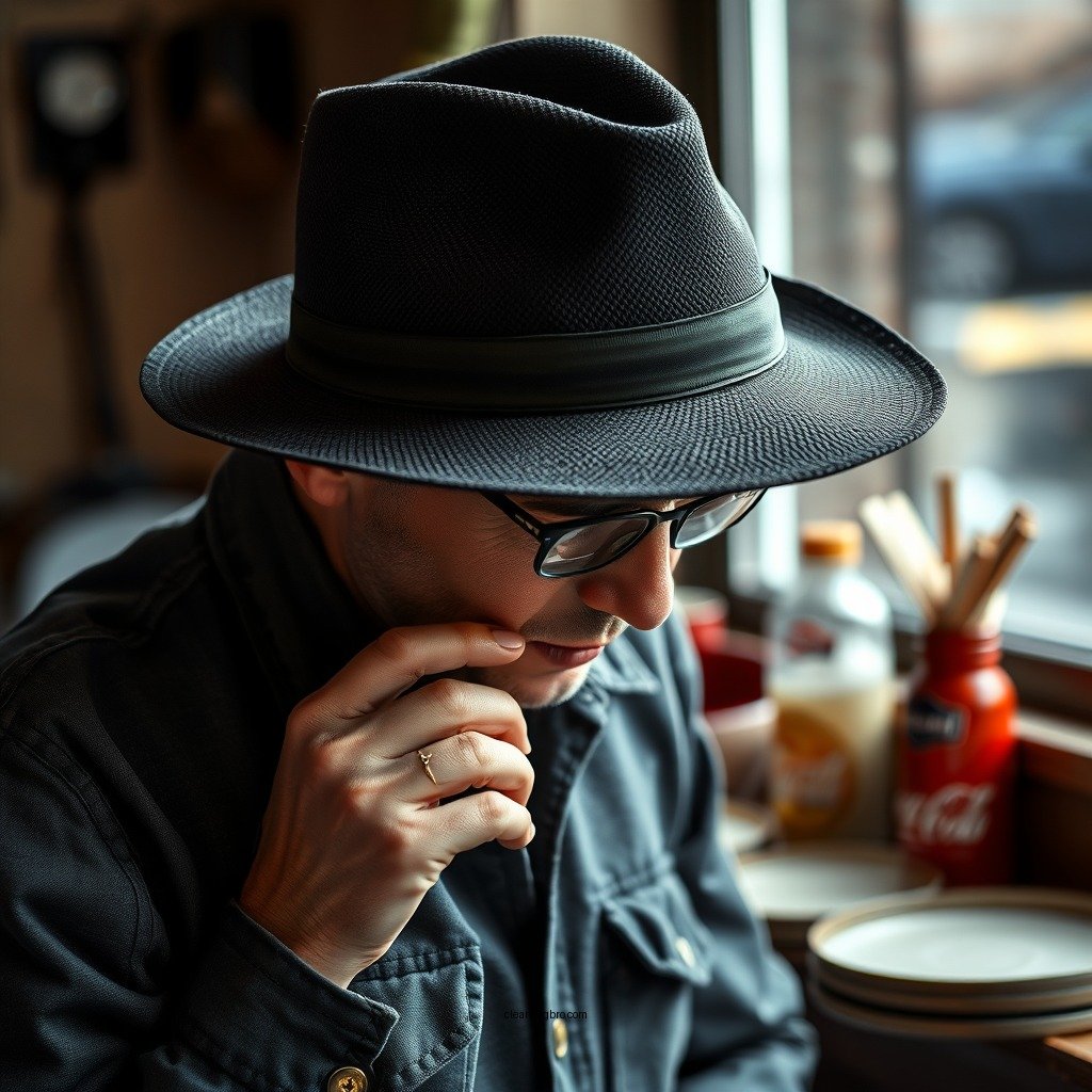 Brushing the Fedora - how to clean a fedora