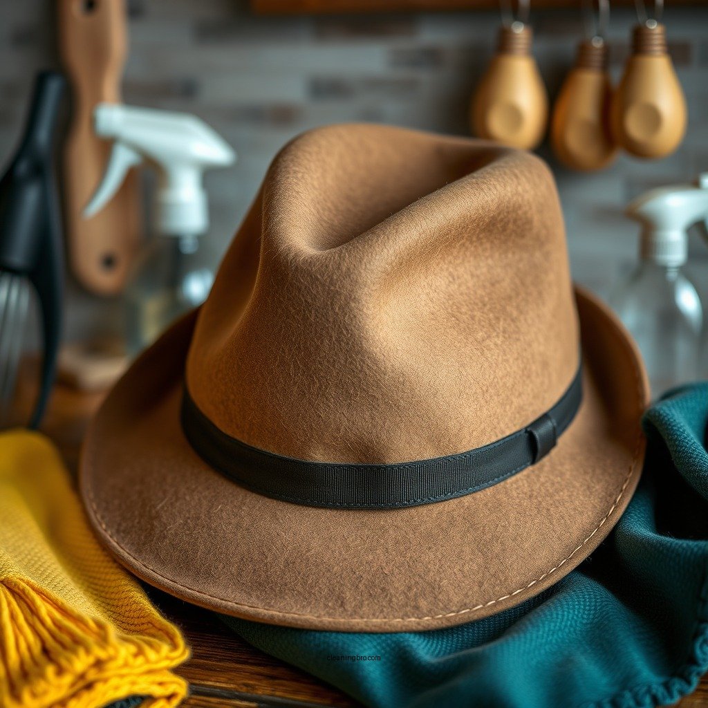 Essential Cleaning Supplies - how to clean a felt hat