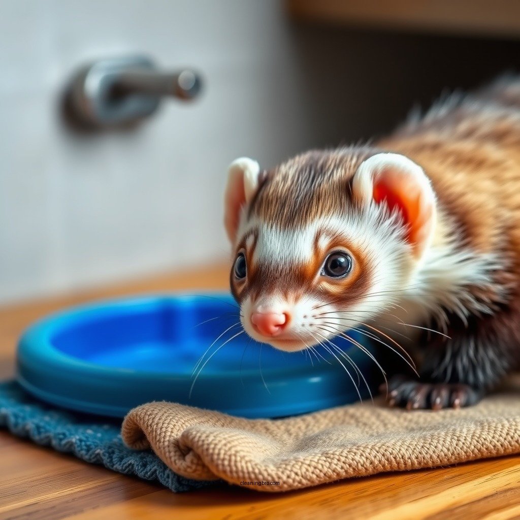 What You Need for Cleaning - how to clean a ferret's ears