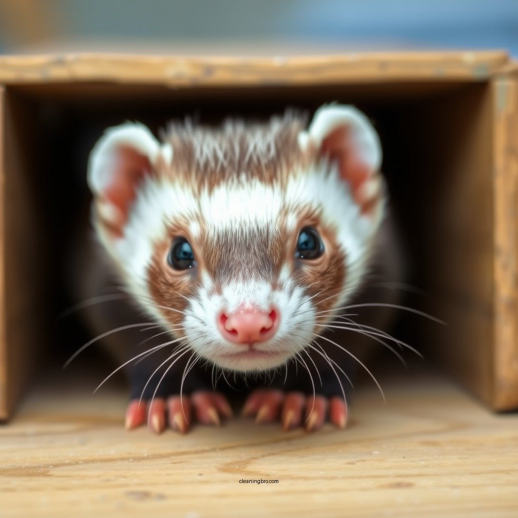 Why Ear Cleaning is Important - how to clean a ferret's ears